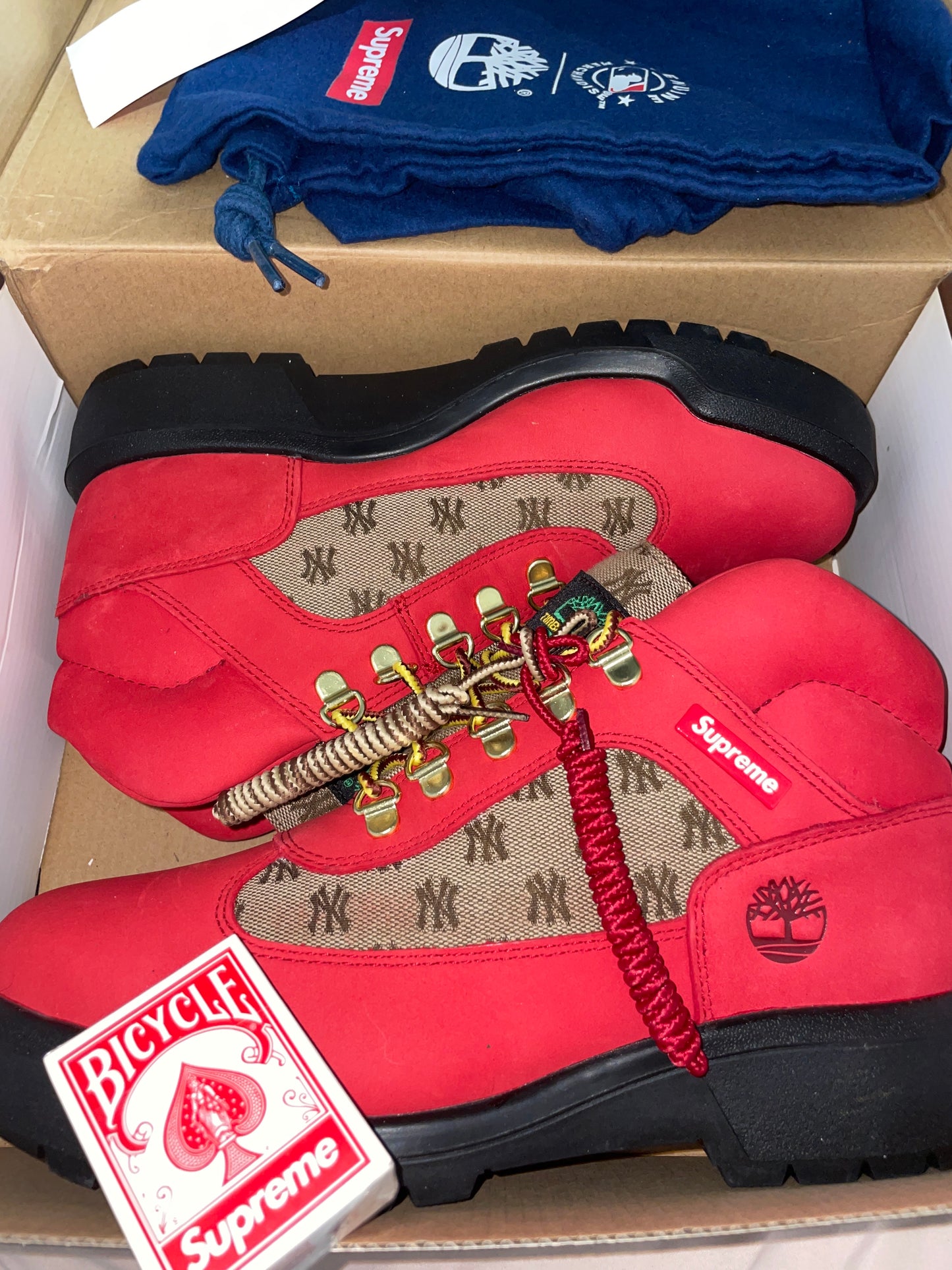 SUPREME X TIMBERLAND BOOTS