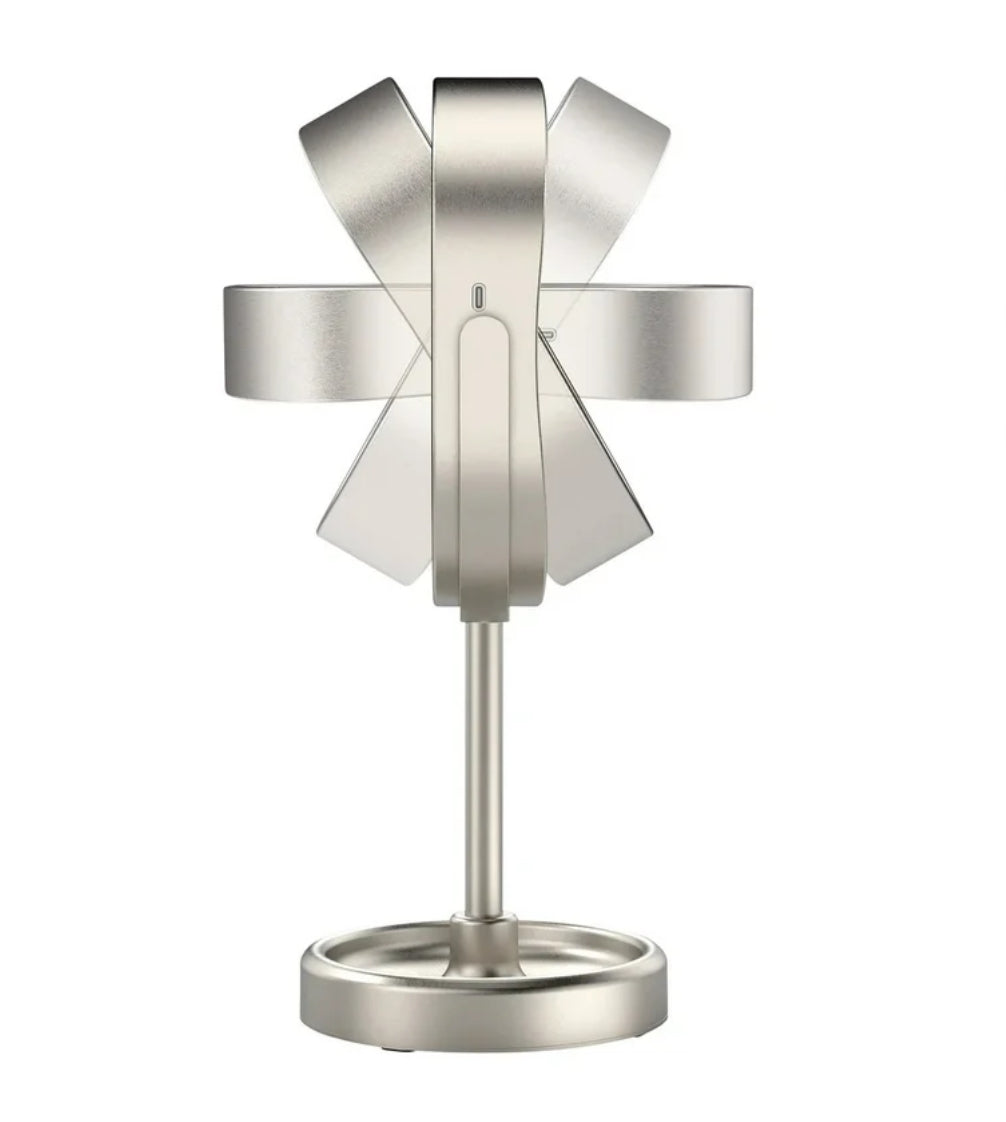 Conair Halo LED Double Sided 1x/10x Vanity Mirror 360° Rotation USB Rechargeable